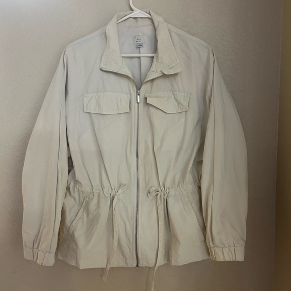 Target Cream Lightweight Jacket